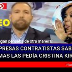 VIDEO - Cuando Duggan pensaba de otra manera: "Las empresas contratistas sabían que las coimas las pedía Cristina Kirchner..."