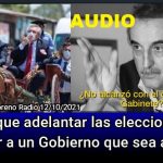 AUDIO - Guillermo Moreno: "Hay que adelantar las elecciones y elegir un gobierno que sea apto..."
