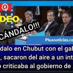 VIDEO - Escándalo en Chubut con el gabinete nacional, sacaron del aire a un intendente cuando criticaba al gobierno de Alberto...
