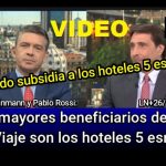 VIDEO - Feinmann: "Los mayores beneficiarios con el plan PRE-VIAJE son los hoteles 5 estrellas"