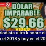 VIDEO - Cuando el periodista ultra k GATO SILVESTRE se escandalizaba con un dólar a 29 pesos y lo que dice hoy...