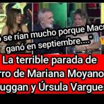 VIDEO - La terrible para de carro de Mariana Moyano a Duggan y Úrsula Vargues en CK5N: "No se rían, Macri ganó en septiembre...".