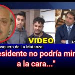 VIDEO - Hijo del kiosquero asesinado en La Matanza: "El Presidente no podría mirarme a la cara..."