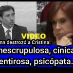 VIDEO - Feinmann fulminó a Cristina: "Inescrupulosa, cínica, mentirosa, psicópata..."