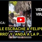 VIDEO - ESCRACHE - Un joven le dijo ladrón a Felipe Solá en Costa Rica y el lo mandó a la PTMQTP...