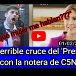 VIDEO - El terrible cruce de 'El Presto' con notera de C5N: "¿De qué mujer me hablan?"￼