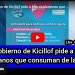 VIDEO - El gobierno de Kicillof pide a sus ciudadanos que consuman de la buena