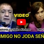 VIDEO - Luis Juez contra Cristina: "Conmigo no joda señora".