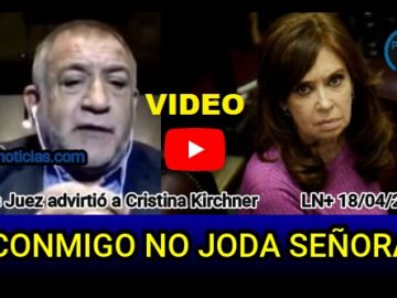 Luis Juez contra Cristina Kirchner