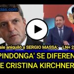 VIDEO - Jonatan Viale destrozó a SERGIO MASSA: "'La pindonga' se diferencia de Cristina Kirchner!". Son lo mismo".