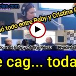 VIDEO - Se pudrió todo entre Baby Etchecopar y Cristina Pérez: "Te cag... toda..."