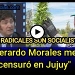VIDEO - Milei: "Gerardo Morales me censuró en Jujuy. Los radicales son socialistas..."