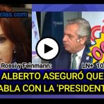 VIDEO - Alberto aseguró que habla con 'La PRESIDENTA'...