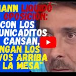 VIDEO - Feinmann contra la oposición: "CON LOS COMUNICADITOS YA CANSAN, PONGAN LOS HUEVOS SOBRE LA MESA..."
