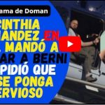 VIDEO - Cinthia Fernández le dijo en vivo a Sergio Berni que no se ponga nervioso y lo mandó a caminar..