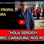 VIDEO - OTRO KIRCHNERISTA ESCRACHADO - AHORA LE TOCÓ A SERGIO MASSA: "CHORRO, CARADURA, NOS ROBAN!!!"￼