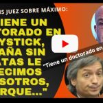 VIDEO - Luis Juez sobre Máximo Kirchner: "Tiene un doctorado en joystick, araña sin patas le decimos nosotros, porque..."