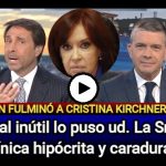 VIDEO - Feinmann fulminó a Cristina Kirchner: "Sra. al inútil lo puso ud. La Sra. es cínica, hipócrita y caradura."