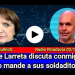 AUDIO - Patricia Bullrich destrozó a Larreta: “Que Larreta discuta conmigo y no mande a sus soldaditos”