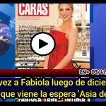 VIDEO - Feinmann indignado con Fabiola Yañez por su tapa en 'Caras': "Tal vez luego de diciembre del año que viene la espere 'Asia de Cuba'".-