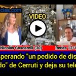 VIDEO - El papá de Nicolás Coscarelli (30) espera "un pedido de disculpas sentido" de Cerruti y le deja su teléfono.-