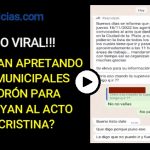 AUDIO VIRAL - ¿Estarían apretando a los municipales de Morón para que concurran al acto de Cristina?