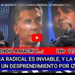VIDEO - Milei con Majul habló bien de Macri y dijo: "La U. Cívica Radical es inviable y la 'Coalición Cívica es un desprendimiento por izquierda..."