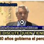VIDEO - Otro terrible papelón de Alberto en Santiago del Estero: "Acá se discute quien tiene agua". El peronismo gobierna esa provincia hace 40 años...