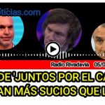 AUDIO - Milei: "Los de 'JUNTOS POR EL CARGO' juegan MÁS SUCIOS QUE LOS K", y de Massa dijo que es...