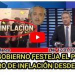 VIDEO - Pablo F. Blanco: "El GOBIERNO festeja el PEOR número de INFLACIÓN desde el '91"