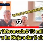 VIDEO - Dady Brieva habría cobrado 15 millones de pesos en La Rioja por dar dos charlas a militantes K.