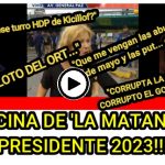 VIDEO - VECINA DE LA MATANZA PRESIDENTE 2023: "Matanza es tierra de chorros y tranzas, dónde está ese turro HDP de Kicillof?. Hay que mat… a todos."